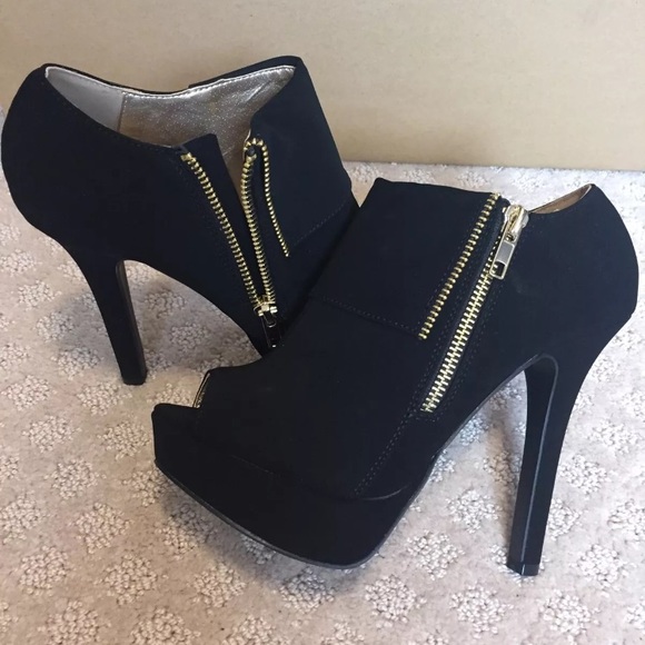 Peep toe bootie platform - Picture 7 of 8